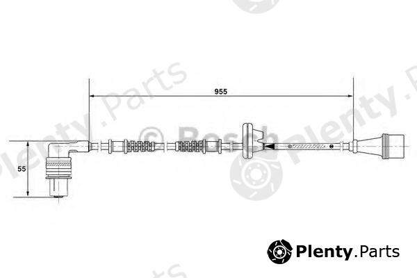  BOSCH part 0265001286 Sensor, wheel speed