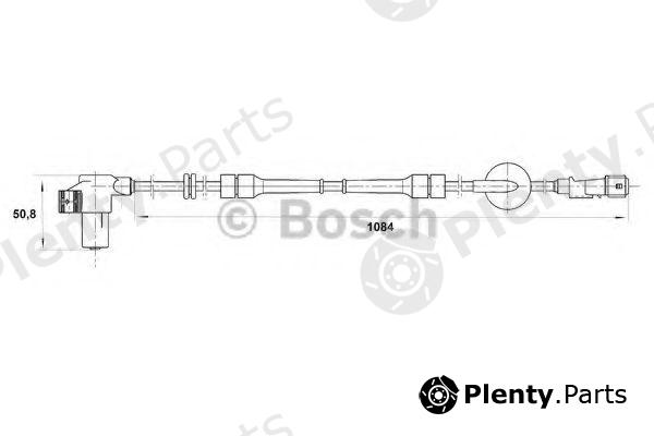  BOSCH part 0265006205 Sensor, wheel speed