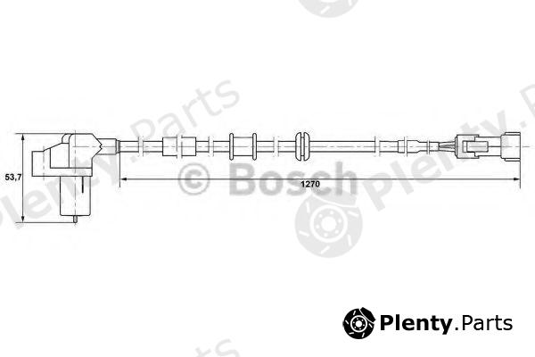  BOSCH part 0265006331 Sensor, wheel speed