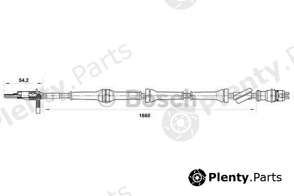  BOSCH part 0265007071 Sensor, wheel speed