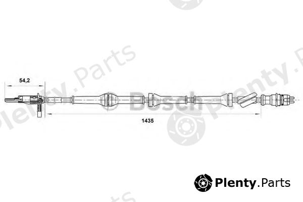  BOSCH part 0265007072 Sensor, wheel speed