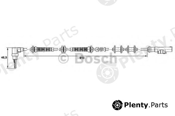  BOSCH part 0265007448 Sensor, wheel speed