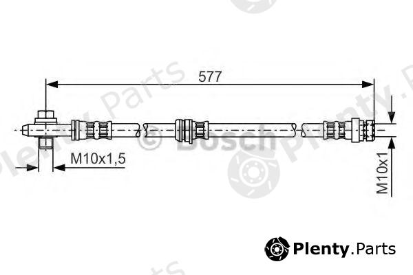  BOSCH part 1987476282 Brake Hose