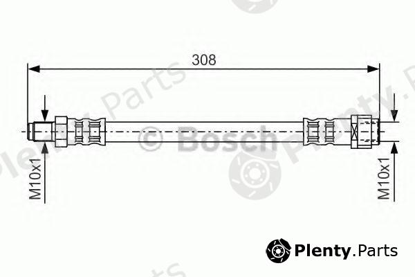  BOSCH part 1987476427 Brake Hose