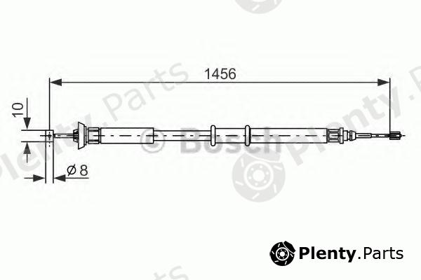  BOSCH part 1987477561 Cable, parking brake