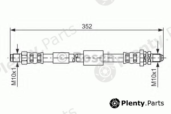  BOSCH part 1987481153 Brake Hose