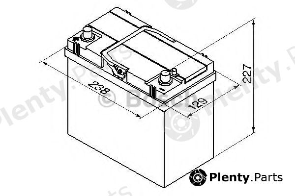  BOSCH part 0092S40230 Starter Battery