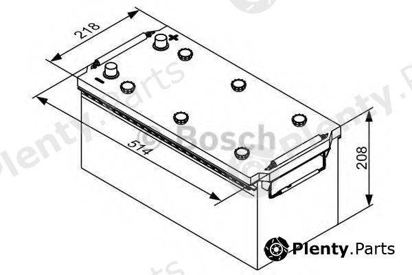  BOSCH part 0092T30430 Starter Battery; Starter Battery