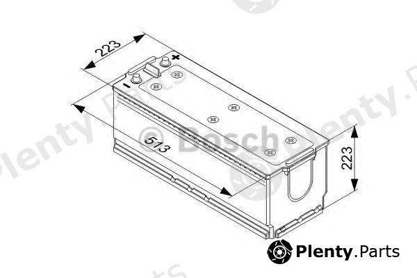  BOSCH part 0092T40780 Starter Battery