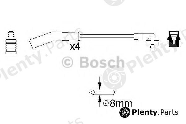  BOSCH part 0986356829 Ignition Cable Kit