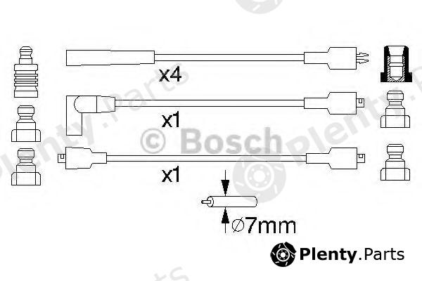  BOSCH part 0986356834 Ignition Cable Kit