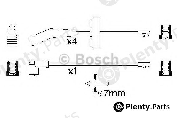  BOSCH part 0986356835 Ignition Cable Kit