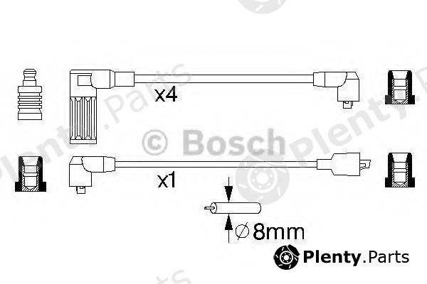  BOSCH part 0986356836 Ignition Cable Kit