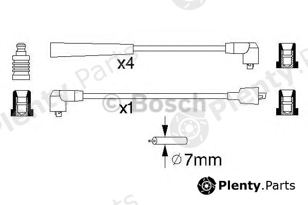  BOSCH part 0986356841 Ignition Cable Kit