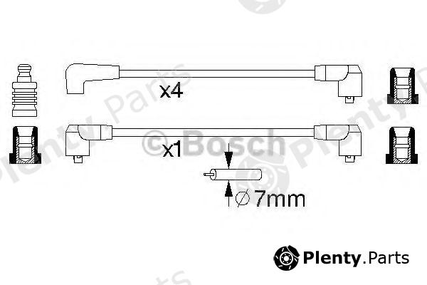  BOSCH part 0986356844 Ignition Cable Kit