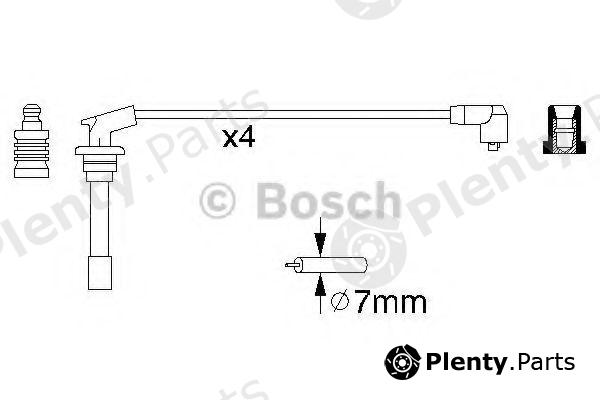  BOSCH part 0986356867 Ignition Cable Kit