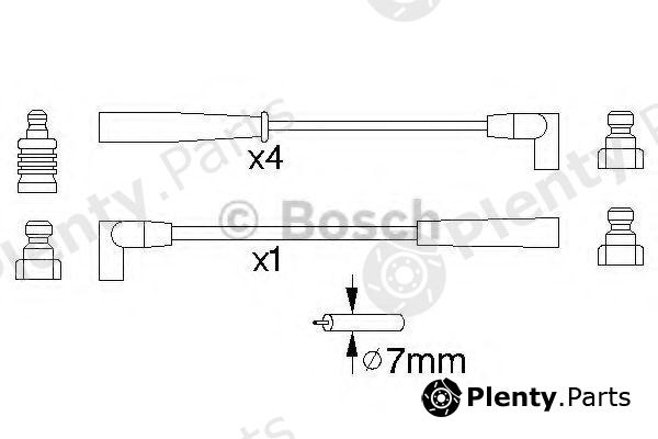  BOSCH part 0986356888 Ignition Cable Kit