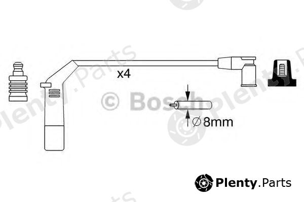  BOSCH part 0986357267 Ignition Cable Kit