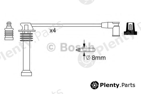  BOSCH part 0986357271 Ignition Cable Kit