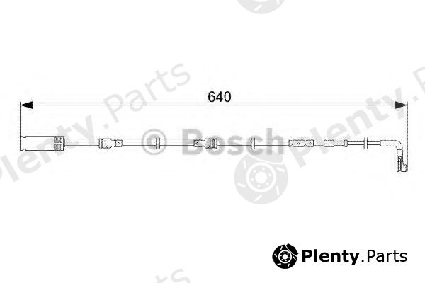  BOSCH part 1987473045 Warning Contact, brake pad wear