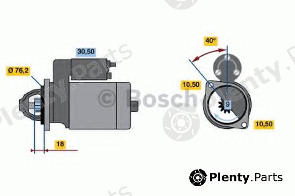  BOSCH part 0001107062 Starter