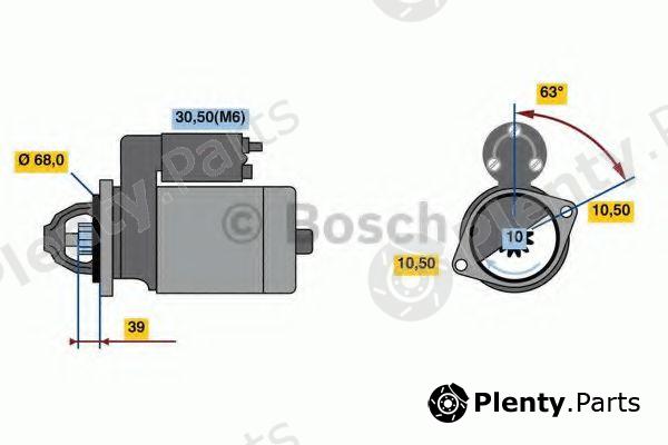  BOSCH part 0001108441 Starter