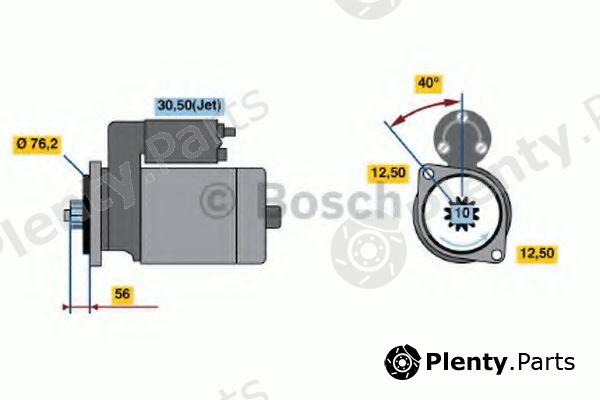  BOSCH part 0001121024 Starter