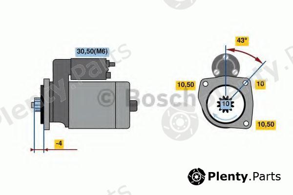  BOSCH part 0001121443 Starter