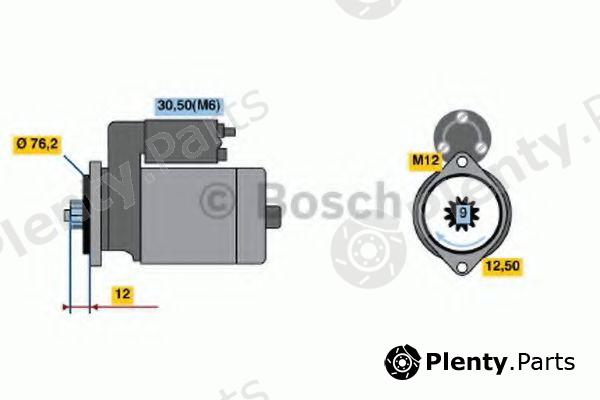  BOSCH part 0001123002 Starter