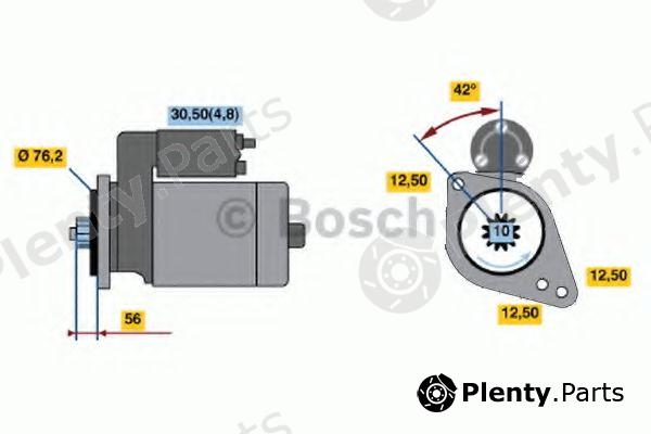  BOSCH part 0001123012 Starter