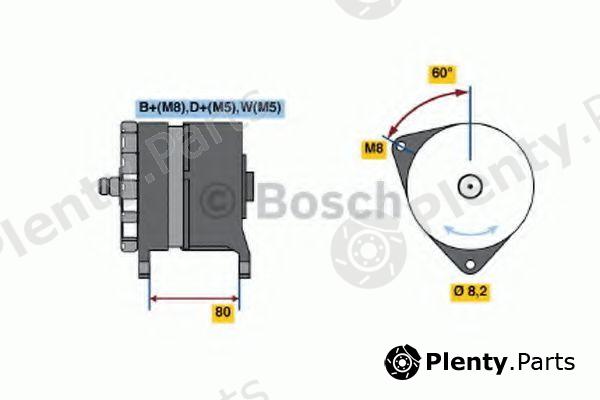  BOSCH part 0120469032 Alternator