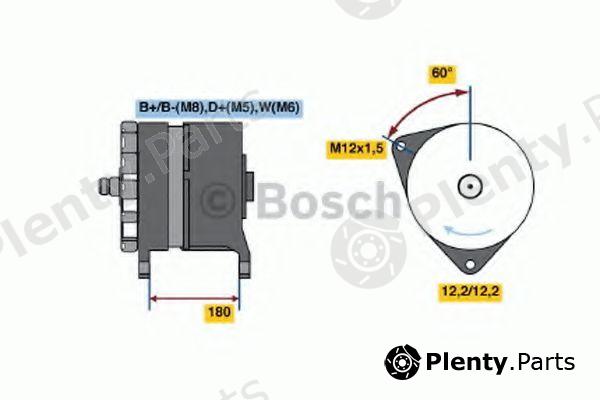  BOSCH part 0120689573 Alternator