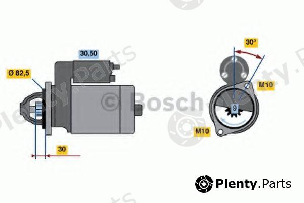  BOSCH part 0986012410 Starter