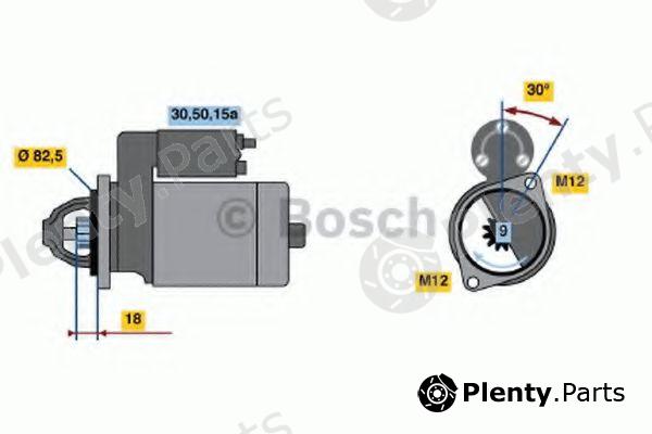  BOSCH part 0986014630 Starter