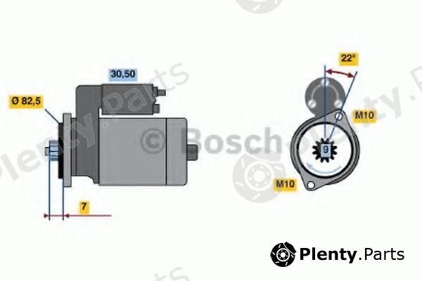  BOSCH part 0986016021 Starter