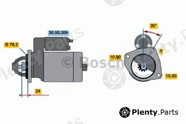  BOSCH part 0986014900 Starter