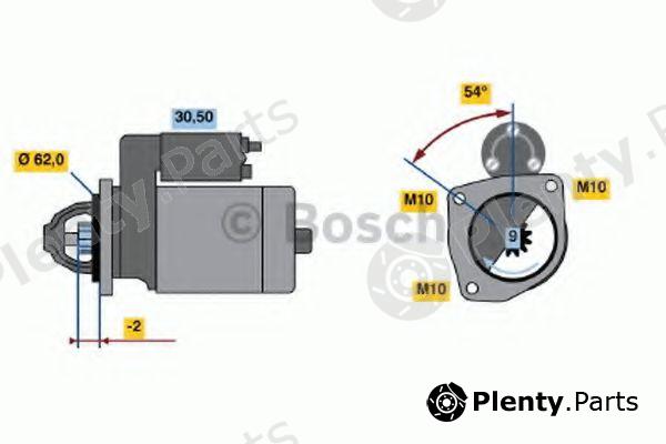  BOSCH part 0986016530 Starter