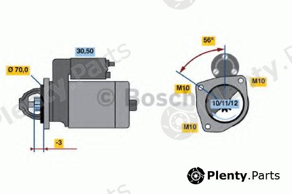  BOSCH part 0986016141 Starter