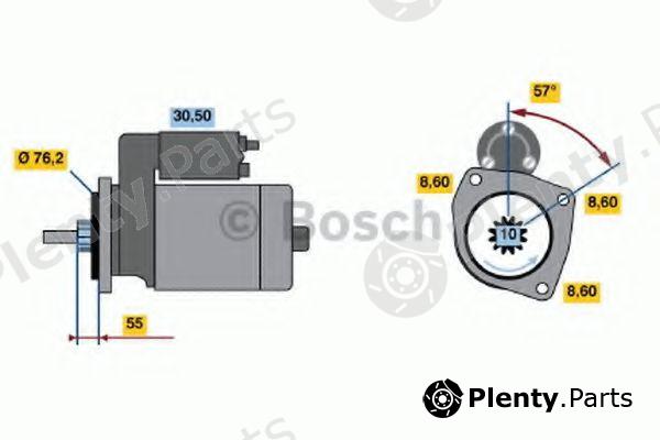  BOSCH part 0986016340 Starter