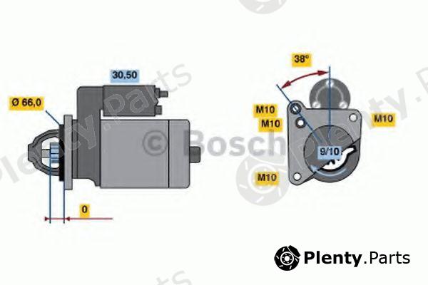  BOSCH part 0986016400 Starter