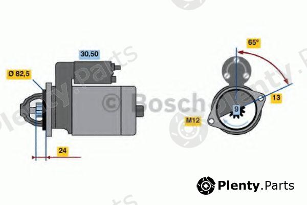  BOSCH part 0986018030 Starter