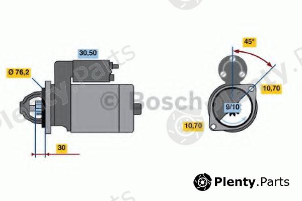  BOSCH part 0986018070 Starter