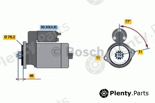  BOSCH part 0986020280 Starter
