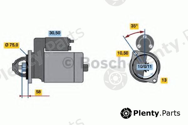  BOSCH part 0986020691 Starter