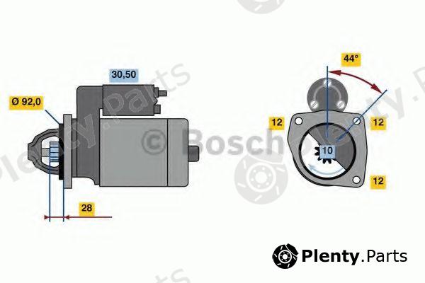  BOSCH part 0986023440 Starter