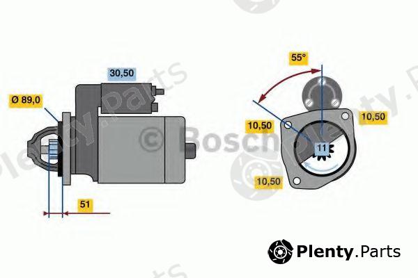  BOSCH part 0986023990 Starter