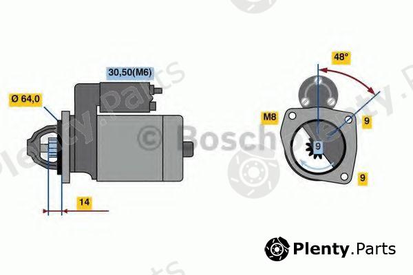  BOSCH part 0986024020 Starter