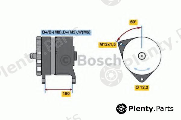  BOSCH part 0120689545 Alternator