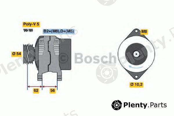  BOSCH part 0124425025 Alternator