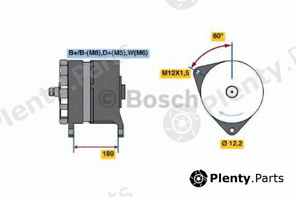  BOSCH part 0120689562 Alternator